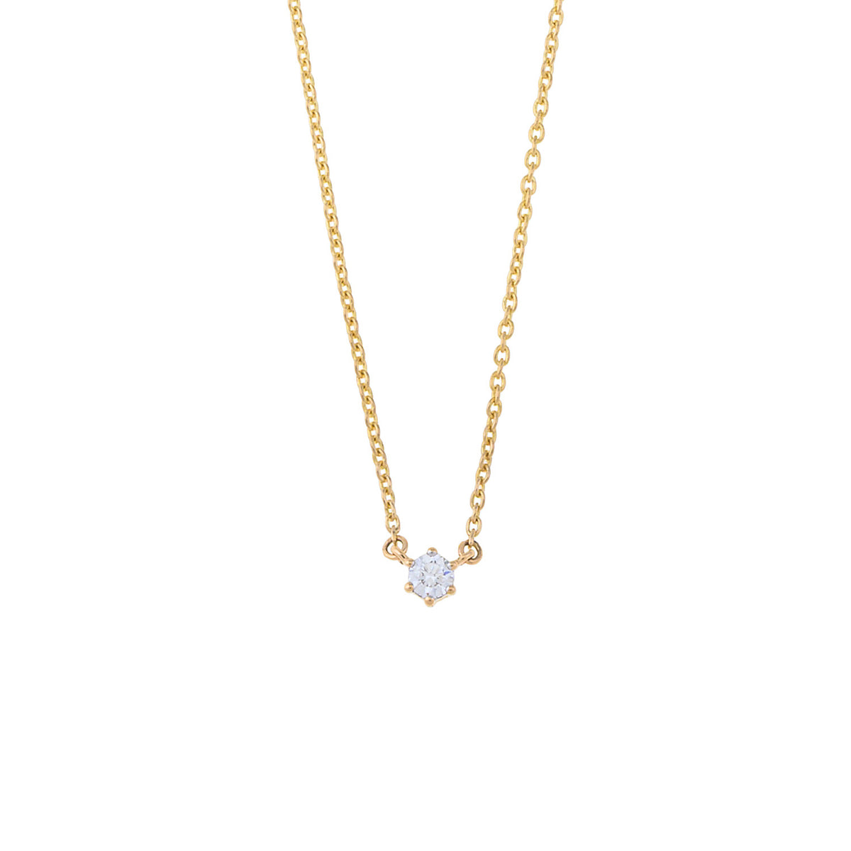 0.08CT. F, VVS DIAMOND NECKLACE
