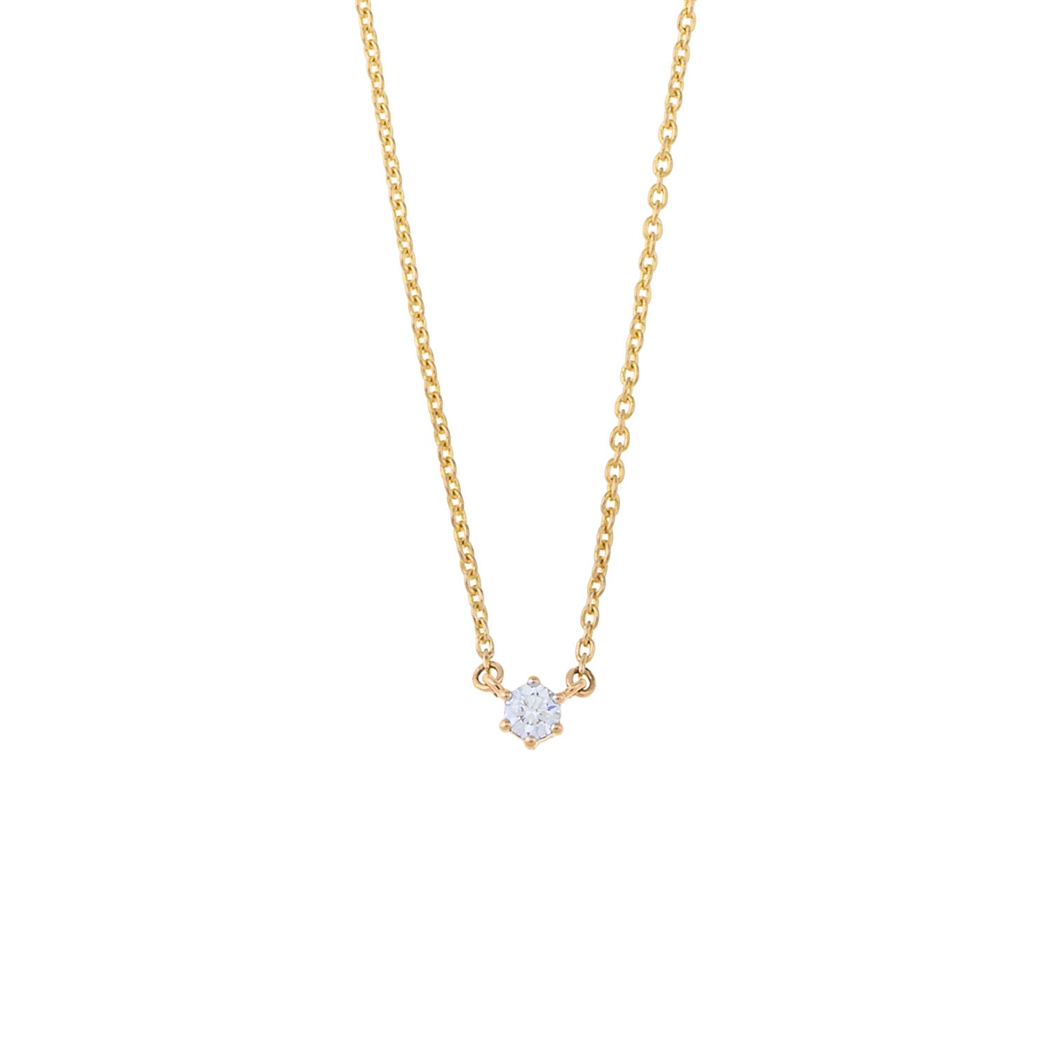 0.08CT. F, VVS DIAMOND NECKLACE