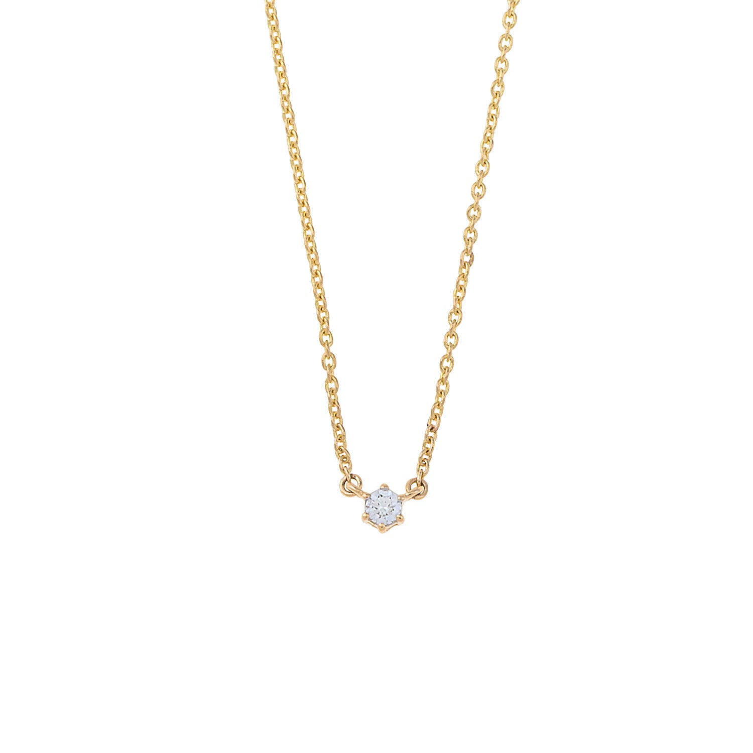 0.05CT, F, VVS DIAMOND NECKLACE