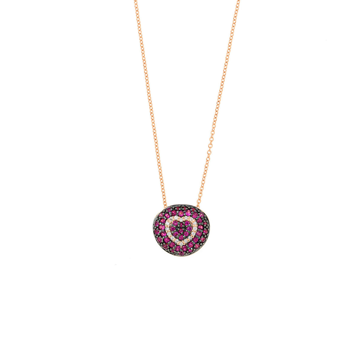 Diamond Necklace. Heart Necklace. Necklace Gift. Charm Gift. 18K gold necklace. 14K Gold necklace. Sapphire necklace. Ruby necklace. White gold necklace. Rose Gold necklace. Yellow gold. Diamond heart. Chain Necklace. Anatol Jewelry. Fine Jewelry. Golden Hall. Kifissia. Athens.