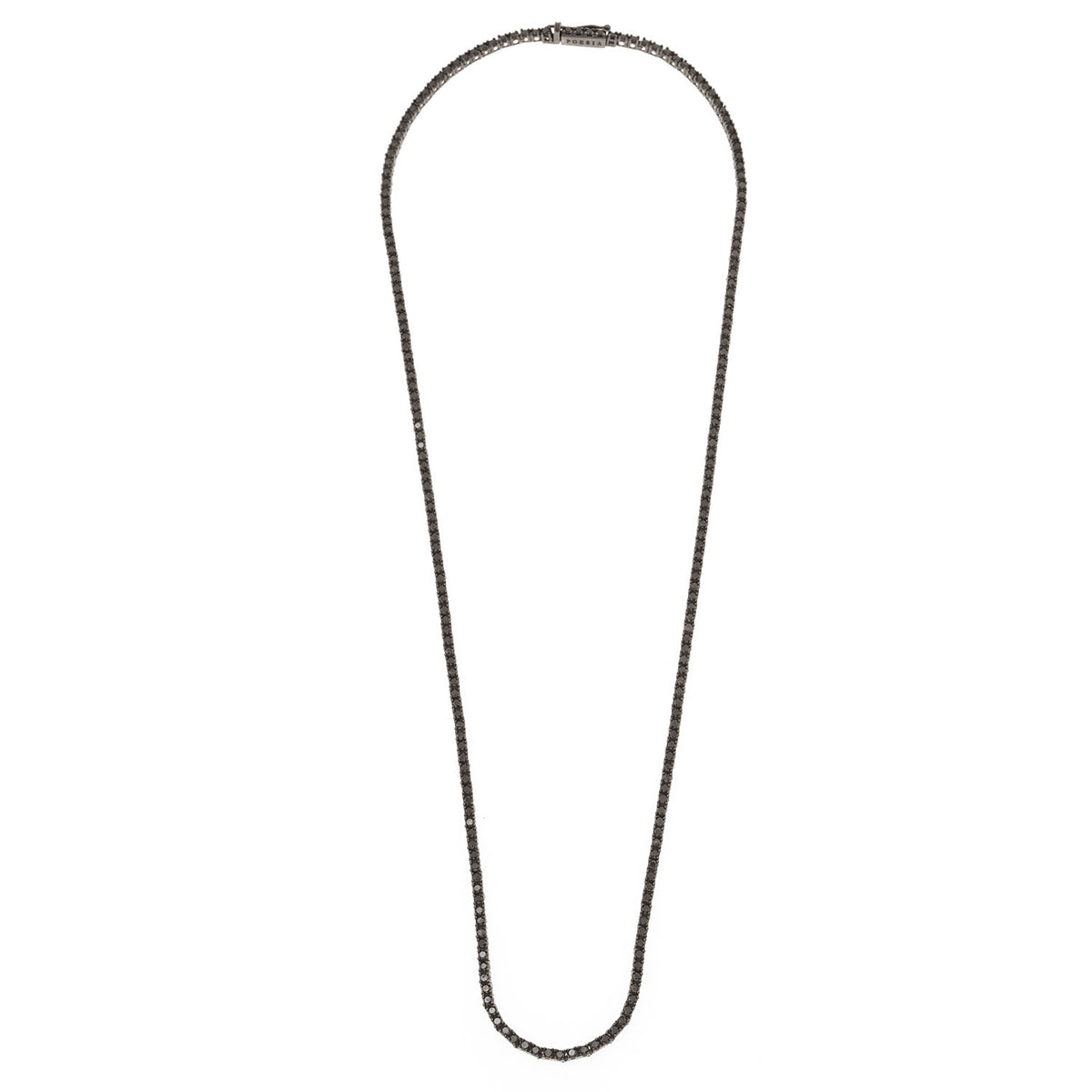 Fine Jewelry Necklace. Diamond Necklace. Gold and diamond Necklace. High end jewelry Necklace. Expensive jewelry. Expensive Necklace. Anatol jewelry. Golden Hall. Χρυσά κοσμήματα. Κοσμήματα Κηφισιά. Κολιέ με διαμάντια. Κολιέ με μπριγιάν. Ακριβό Κολιέ. Χρυσό Κολιέ. Black diamond tennis necklace. Tennis Necklace.