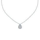 Diamond Necklace. Solitaire diamond necklace. Single diamond necklace. Diamond necklace gift. Color. Clarity. Brilliant cut diamond. GIA Certified. Golden Hall. Kifissia. Athens. Κολιέ με διαμάντι. Μονόπετρο κολιέ. Χρυσά κοσμήματα. Κηφισιά. Διαμαντένιο κολιέ. Κολιέ με μπριγιάν. Pear Shaped Diamond Necklace.