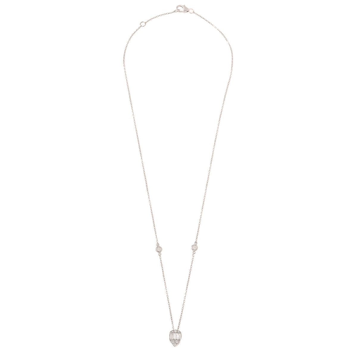 Fine Jewelry Necklace. Diamond Necklace. Gold and diamond Necklace. High end jewelry Necklace. Expensive jewelry. Expensive Necklace. Anatol jewelry. Kifissia. Golden Hall. Χρυσά κοσμήματα. Κοσμήματα Κηφισιά. Κολιέ με διαμάντια. Κολιέ με μπριγιάν. Ακριβό Κολιέ. Χρυσό Κολιέ. Pear shaped diamond necklace.