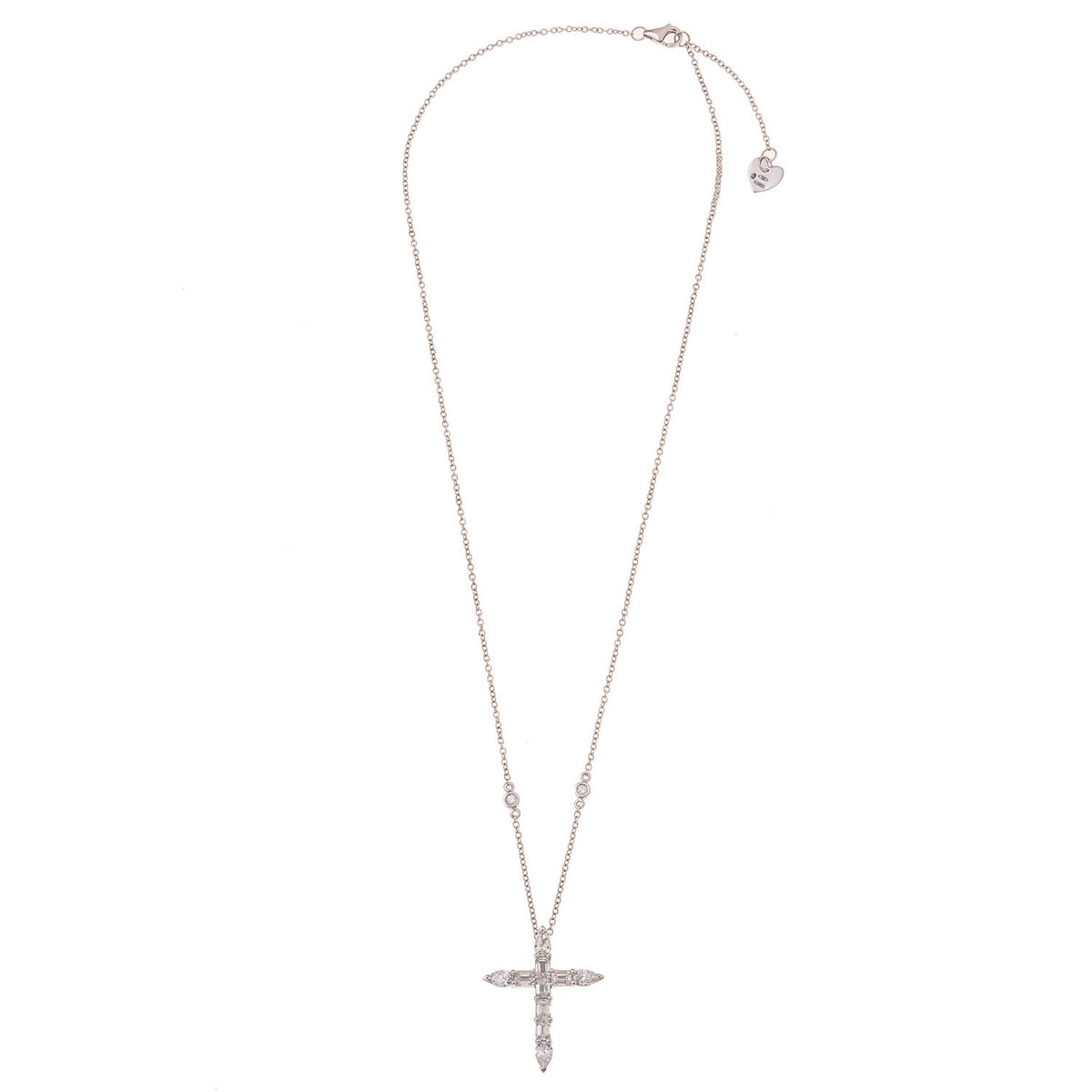 Diamond Cross. Gold and diamond cross. Cross for christening. Cross for baptism. Fine jewellery. Anatol jewellery. Χρυσά κοσμήματα. Κοσμήματα Κηφισιά. Σταυρός χρυσός. Σταυρός με διαμάντια. Βαφτιστικός σταυρός. Σταυρός για βάφτιση.  Σταυρός με μπριγιάν. 