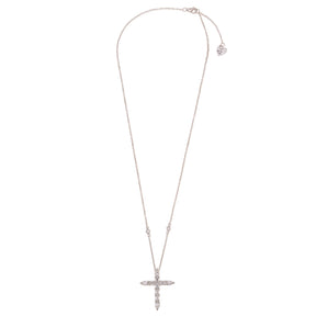 Diamond Cross. Gold and diamond cross. Cross for christening. Cross for baptism. Fine jewellery. Anatol jewellery. Χρυσά κοσμήματα. Κοσμήματα Κηφισιά. Σταυρός χρυσός. Σταυρός με διαμάντια. Βαφτιστικός σταυρός. Σταυρός για βάφτιση.  Σταυρός με μπριγιάν. 