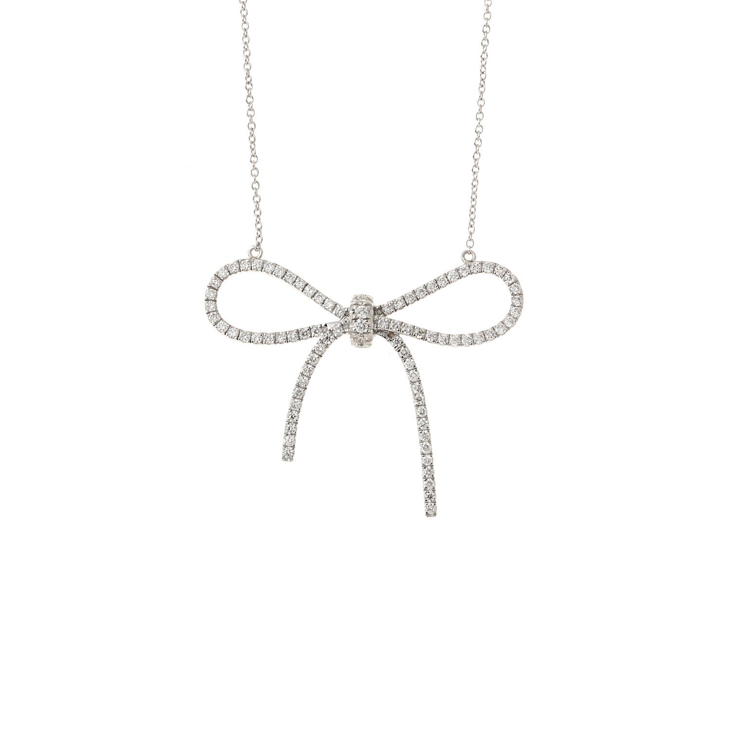 Fine Jewelry Necklace. Diamond Necklace. Gold and diamond Necklace. High end jewelry Necklace. Expensive jewelry. Expensive Necklace. Anatol jewelry. Kifissia. Golden Hall. Χρυσά κοσμήματα. Κοσμήματα Κηφισιά. Κολιέ με διαμάντια. Κολιέ με μπριγιάν. Ακριβό Κολιέ. Χρυσό Κολιέ. Diamond Bow Necklace.