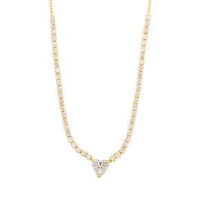 Gold and diamond bar necklace. Bar necklace. Diamond Necklace. Diamond Bar. Necklace. Fine Jewellery. Golden Hall. Greece. Athens. Χρυσή μπαρέτα. Διαμαντένια μπαρέτα. Χρυσό κολιέ. Κολιέ με διαμάντια. Diamond heart necklace. Wedding necklace. Heart. Love necklace.