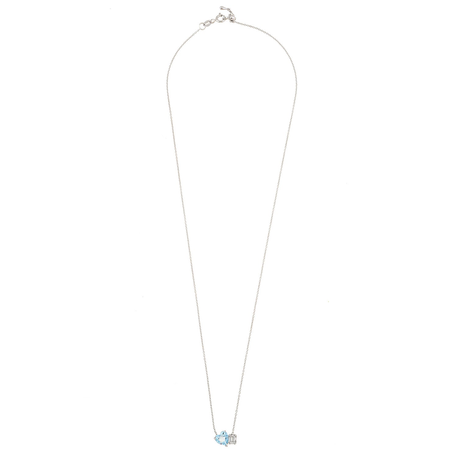 Diamond Necklace. Heart Necklace. Necklace Gift. Charm Gift. 18K gold necklace. 14K Gold necklace. Sapphire necklace. Ruby necklace. White gold necklace. Rose Gold necklace. Yellow gold. Diamond heart. Chain Necklace. Anatol Jewelry. Fine Jewelry. Golden Hall. Kifissia. Athens. Blue topaz necklace.