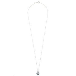 Evil Eye Necklace. Diamond Necklace. Blue Sapphires. Tear drop necklace. 18K Gold. Rose Gold, White Gold, Yellow Gold. Fine Jewelry. Gift. Κολιέ μάτι. Κολιέ για δώρο μάτι. Χρυσό κολιέ. Κολιέ με διαμάντια. Κολιέ με ζαφείρια. Μάτι φυλαχτό. Μάτι με διαμάντια. Στρογγυλό μάτι κολιέ. Drop Eye Necklace.