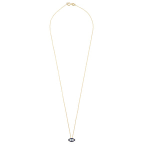 Blue Point Eye Necklace