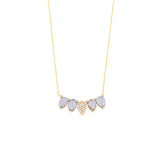 Sapphire Necklace. Sapphire and diamond necklace. Sapphire necklace for gift. Chain necklace. Anatol jewelry. Fine jewelry. Golden Hall. Kifissia. Athens. Χρυσό κολιέ. Κολιέ με διαμάντια. Χρυσά κοσμήματα. Κηφισιά. Κολιέ με μπριγιάν. Κολιέ με ζαφείρια. Κολιέ με μπριγιάν και ζαφείρια.