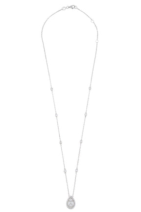 Pear Diamond Necklace