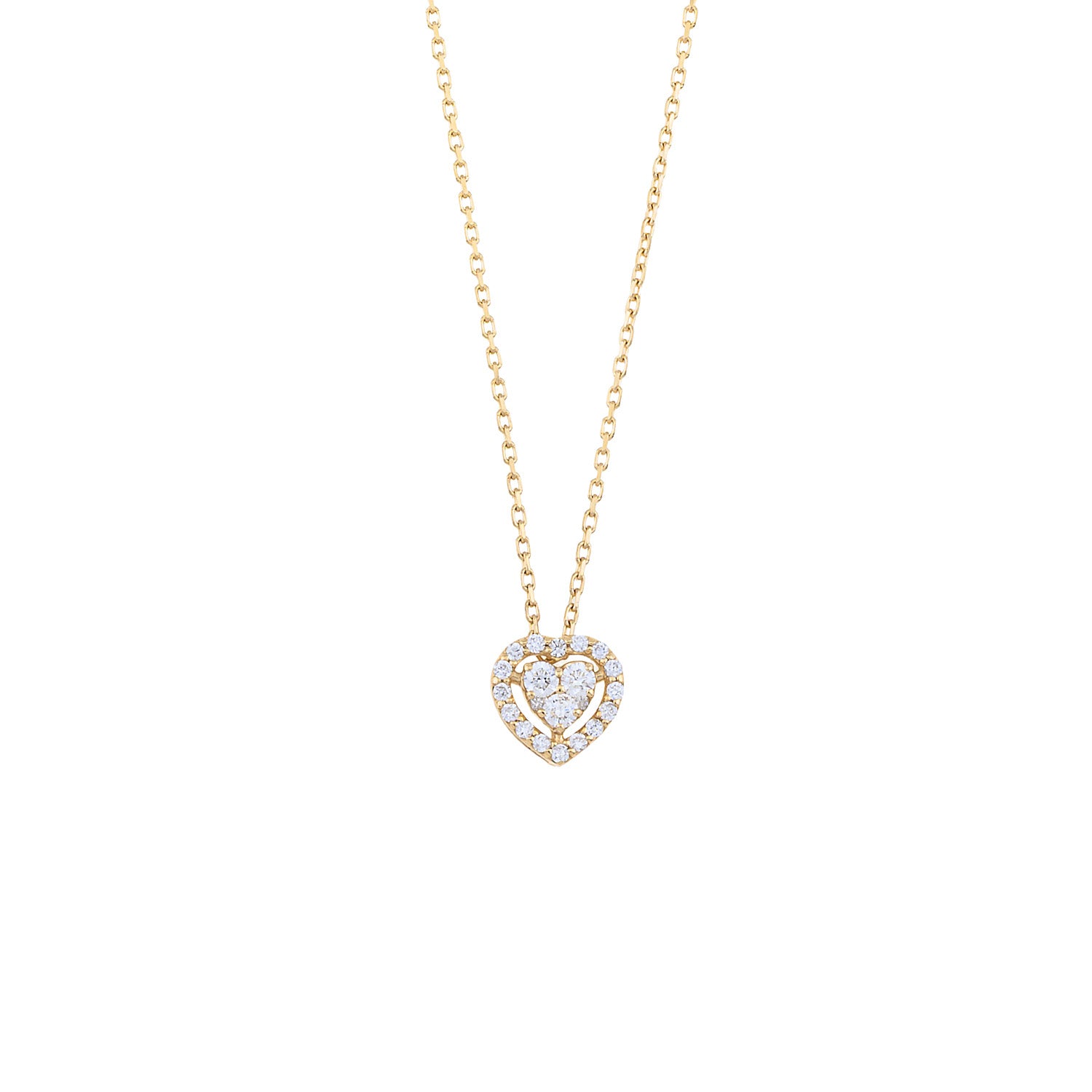 Diamond Heart Necklace