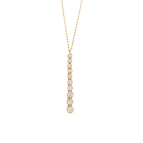 Diamond Drops Necklace
