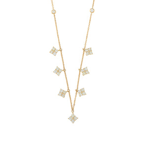 Mini Cross Drops Necklace
