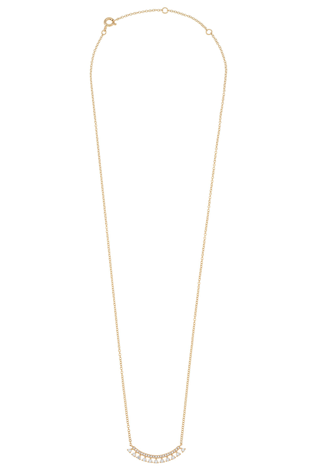 Diamond Bar Necklace