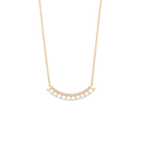 Diamond Bar Necklace