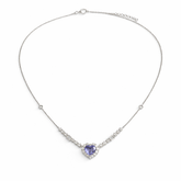 Azure Royal Diamond Necklace