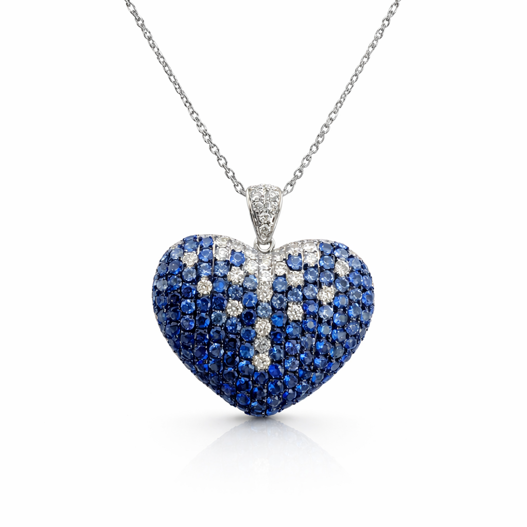 Sudden Sparks Heart Necklace