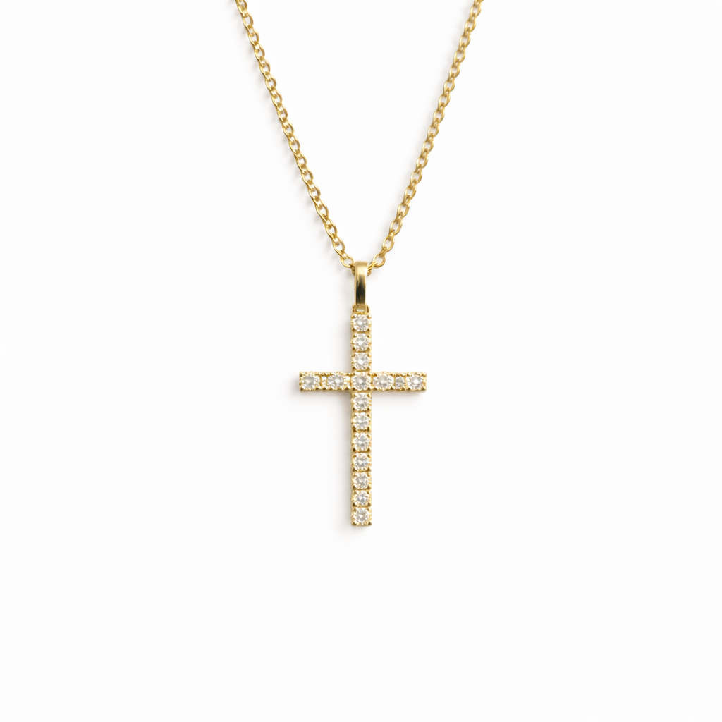 Diamond Cross Necklace