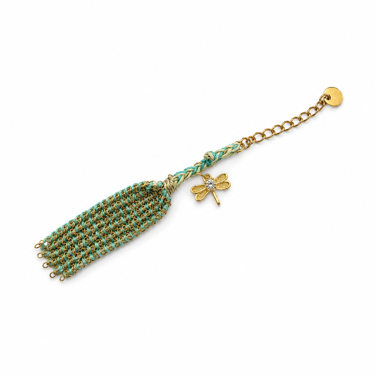 Dragon fly on Flower BRACELET