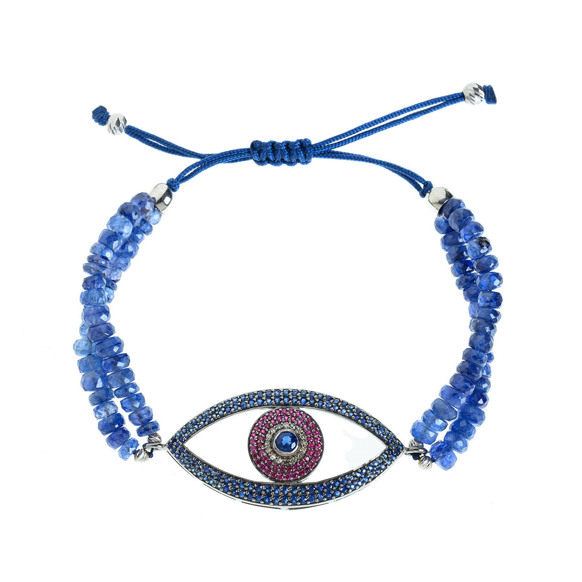 Evil eye bracelet. Diamond evil eye bracelet. Evil eye chain bracelet. Sapphire and diamond eye bracelet. Eye bracelet. Eye jewellery. Anatol jewellery. Χρυσά κοσμήματα. Κόσμημα με μάτι. Βραχιόλι με μάτι. Χρυσό μάτι με μπριγιάν. Ανατολ κοσμήματα.