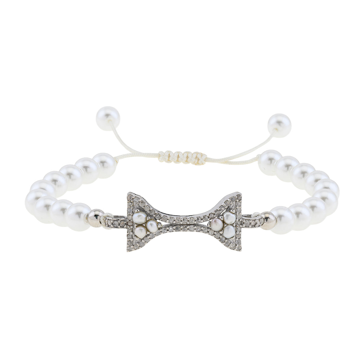 Pearls of Bar Bracelet