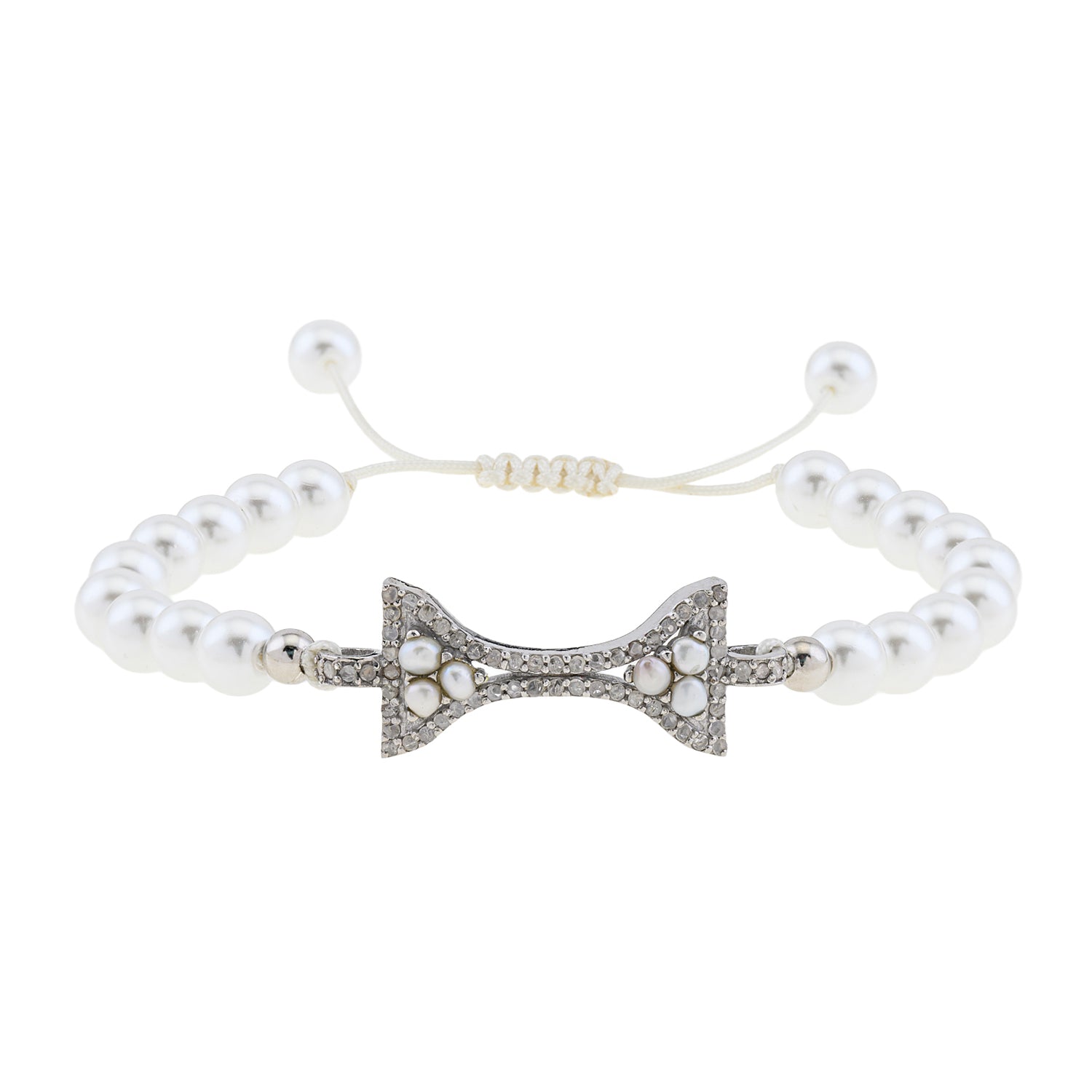 Pearls of Bar Bracelet