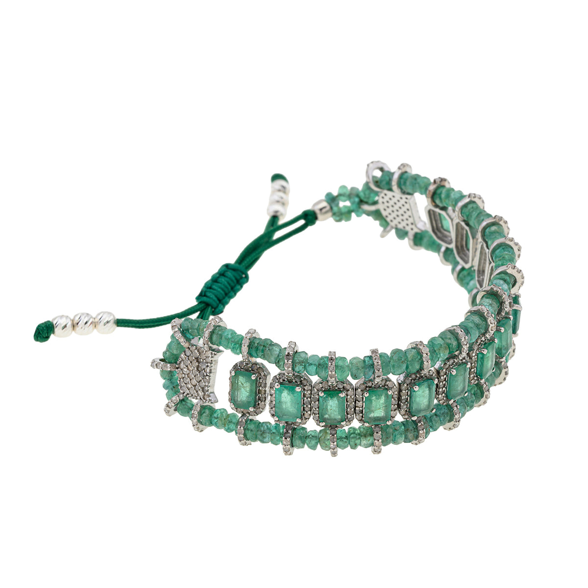 Emerald Wave Bracelet