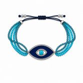 Evil Eye Beaded Bracelet