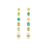 Olive Eye Earrings