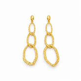 Triple Loop Earrings