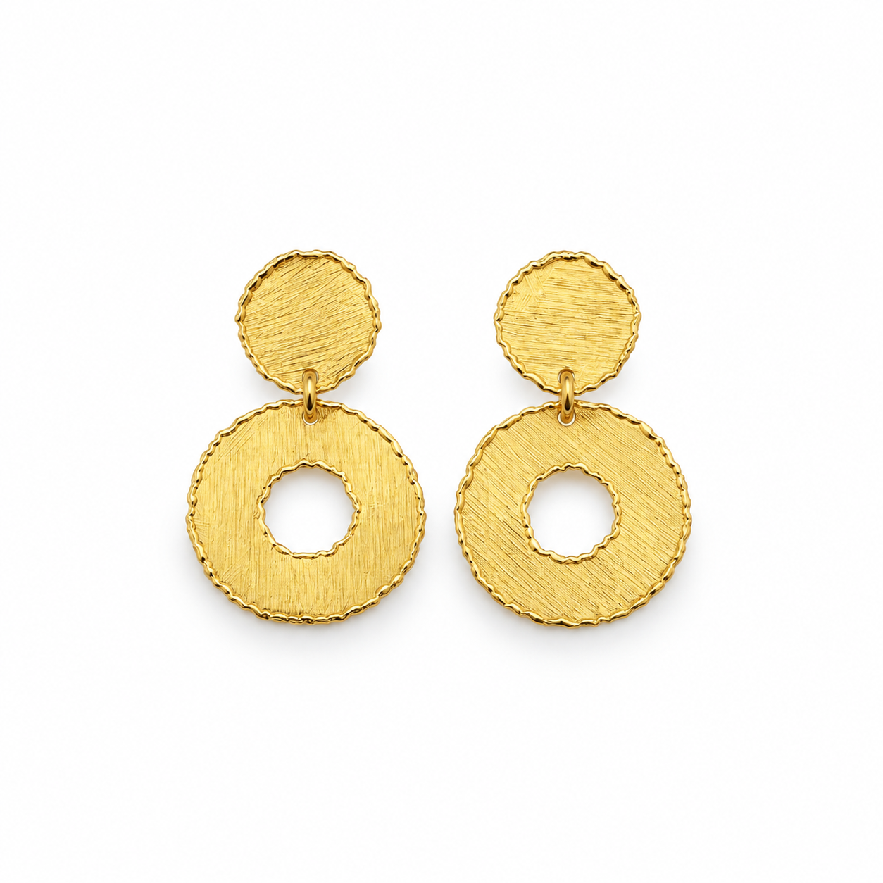 Golden Circle Earrings