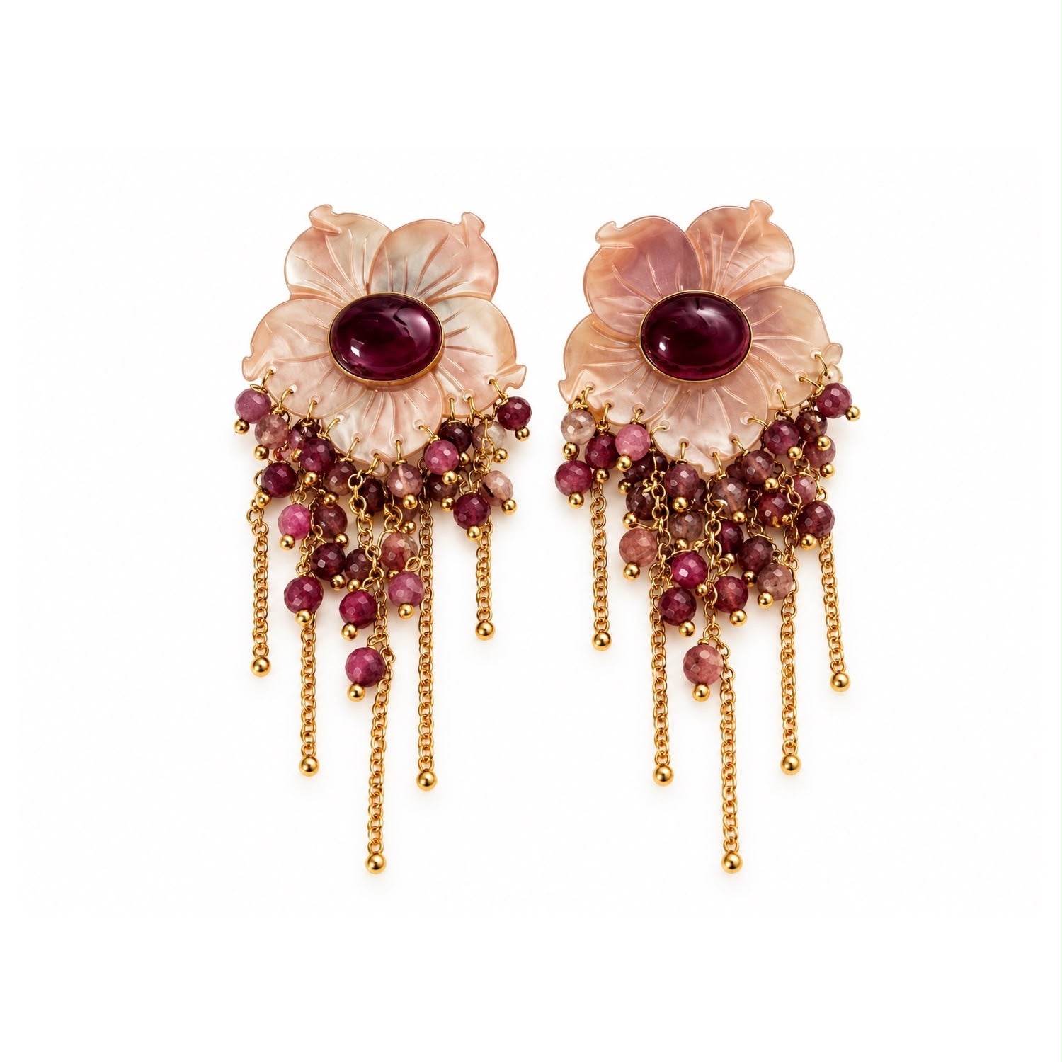 Mulberry Bloom Earring