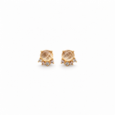 Champagne Glow Studs