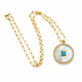 Aim for the Turquoise Necklace