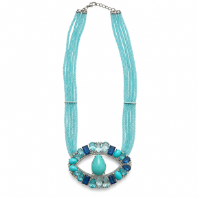 Statement Evil-Eye Necklace