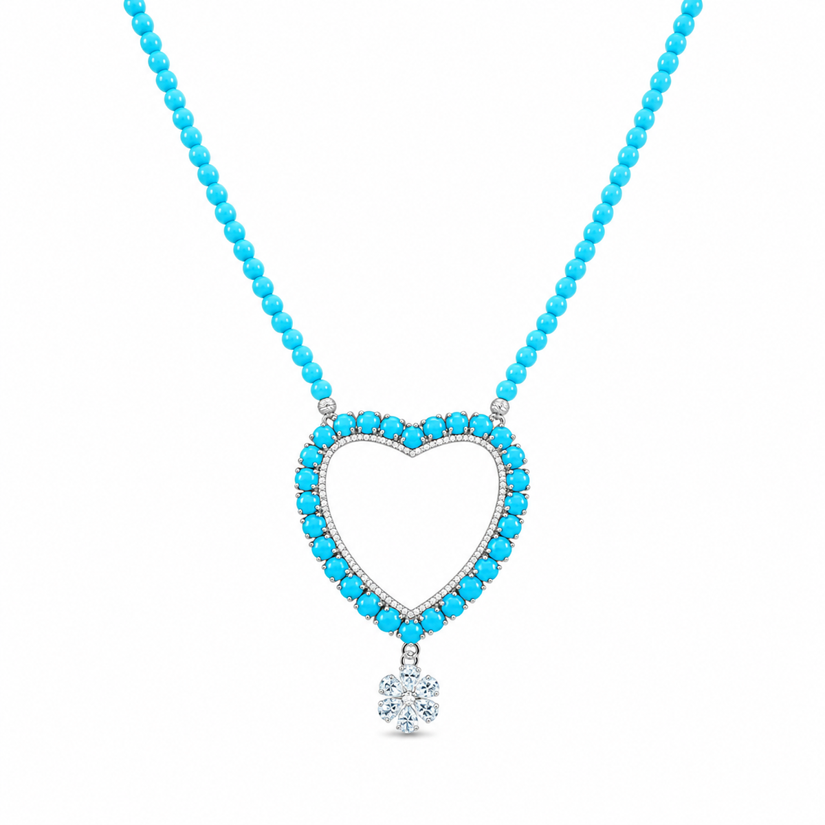 Turquoise Love Necklace
