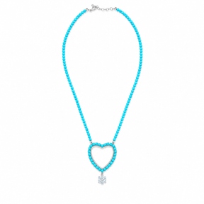 Turquoise Love Necklace