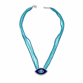 Evil Eye Beaded Necklace