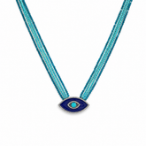 Evil Eye Beaded Necklace