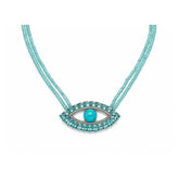 Shore Splashes Eye Necklace