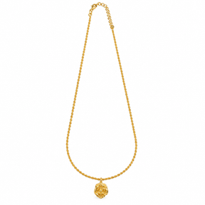Golden Rose Necklace