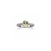 Yellow Scoop Ring