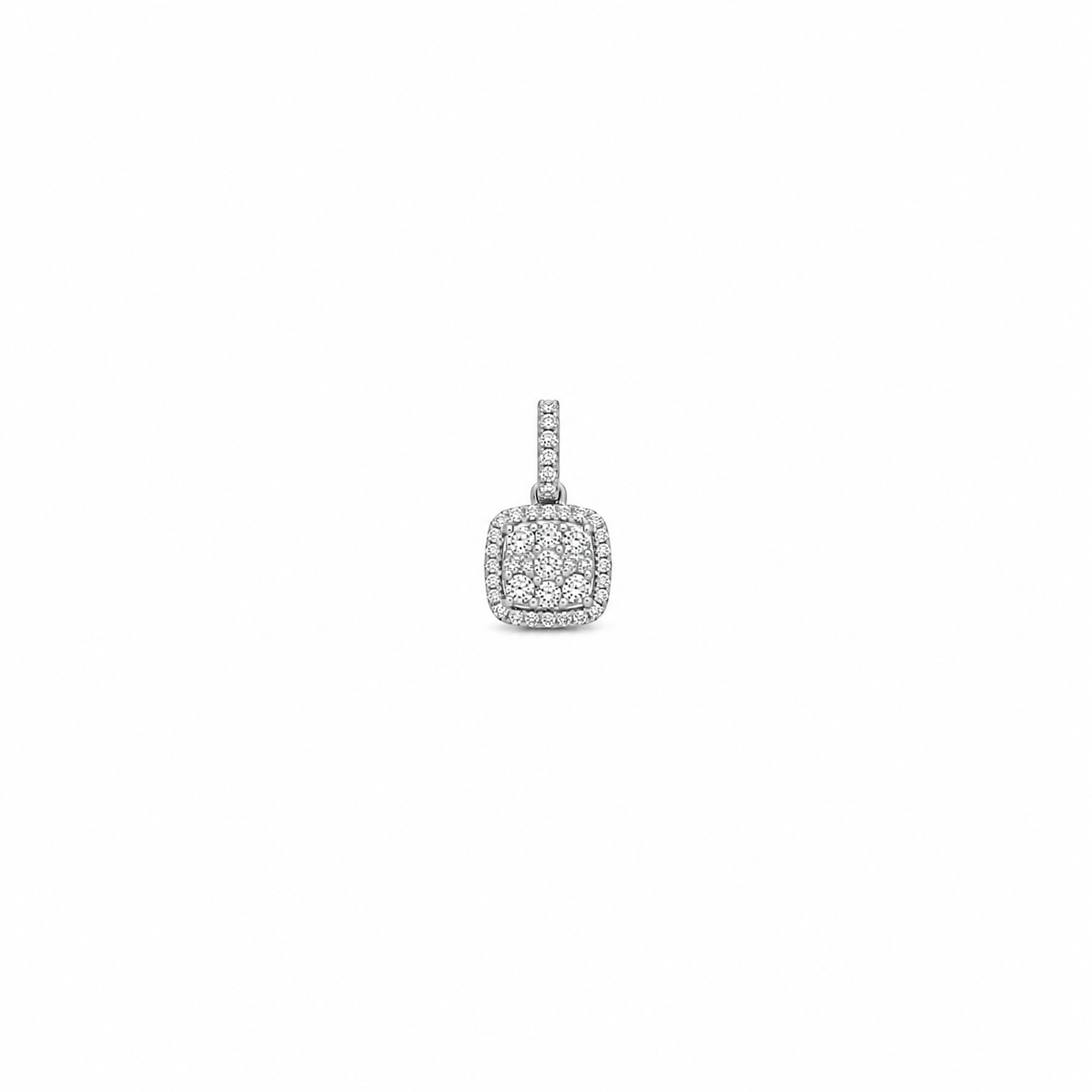 Square Diamond Pendant
