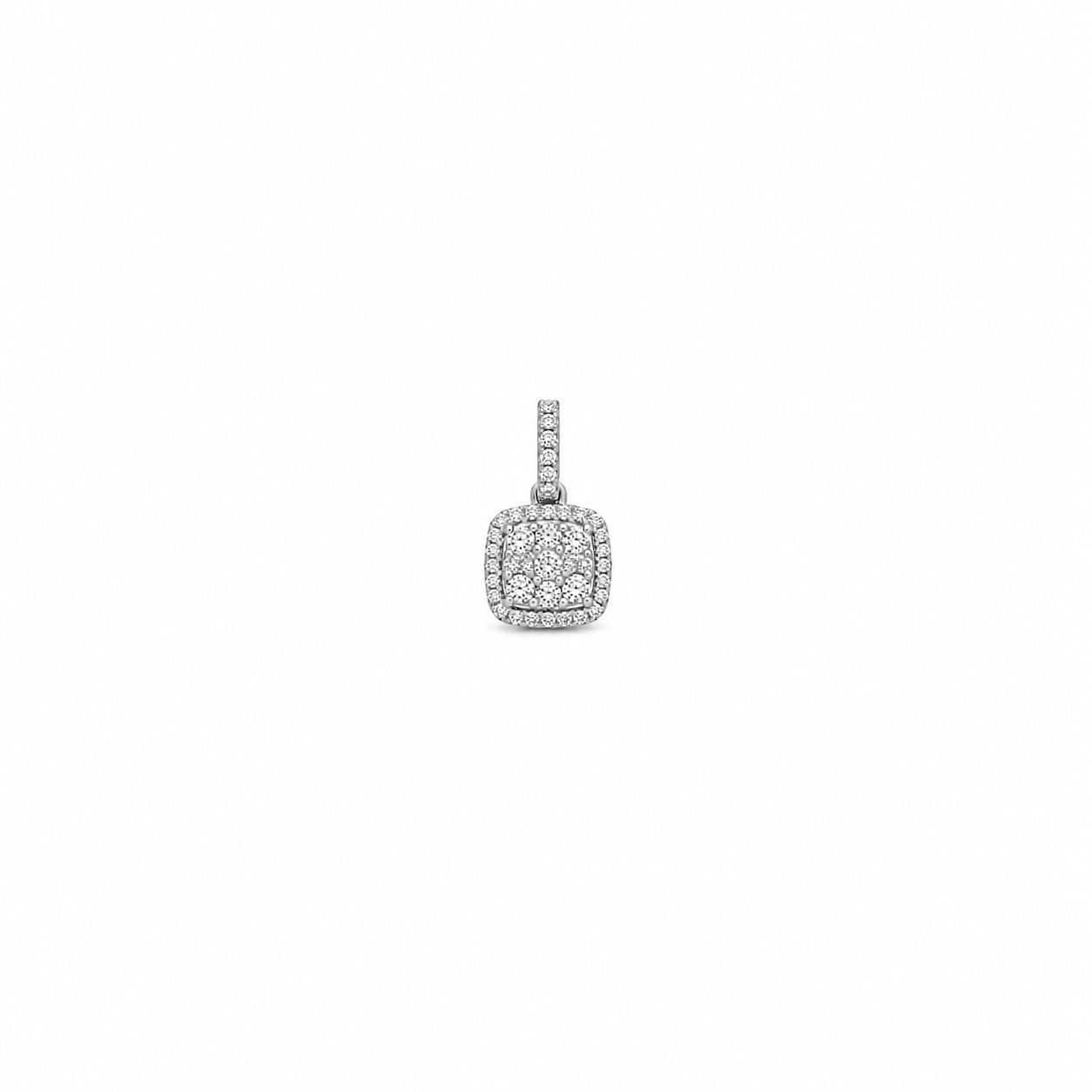 Square Diamond Pendant