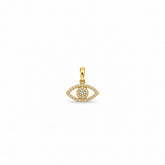 Evil Eye Diamond Pendant