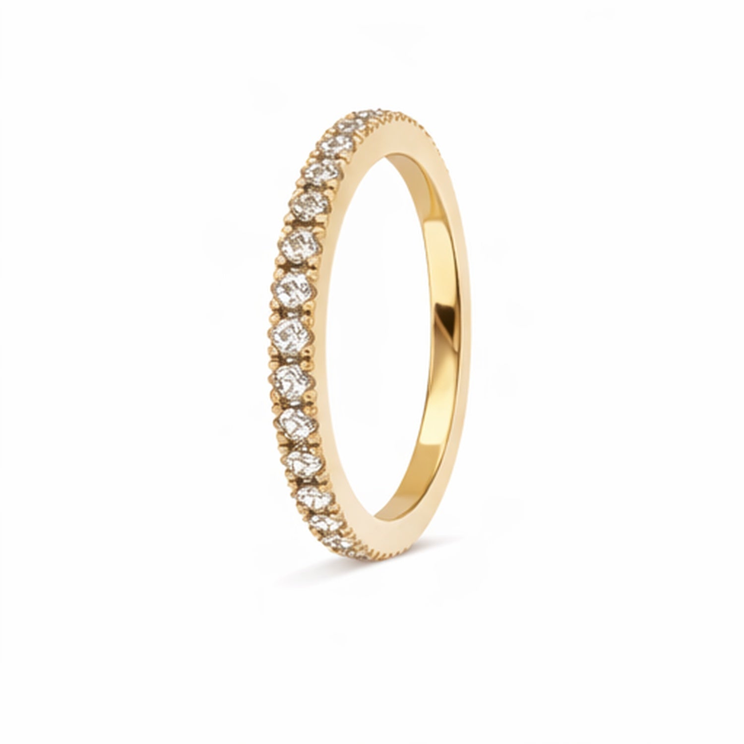 0.22ct, E/F, VVS Diamond Ring