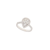 Oasis Pear Diamond Ring