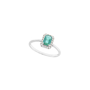 Emerald Ring. Diamond and emerald ring. Gold ring. Diamond ring. Precious stone ring. Anatol jewelry. Fine jewelry. Golden Hall. Vivid green emerald. Fine jewelry. 